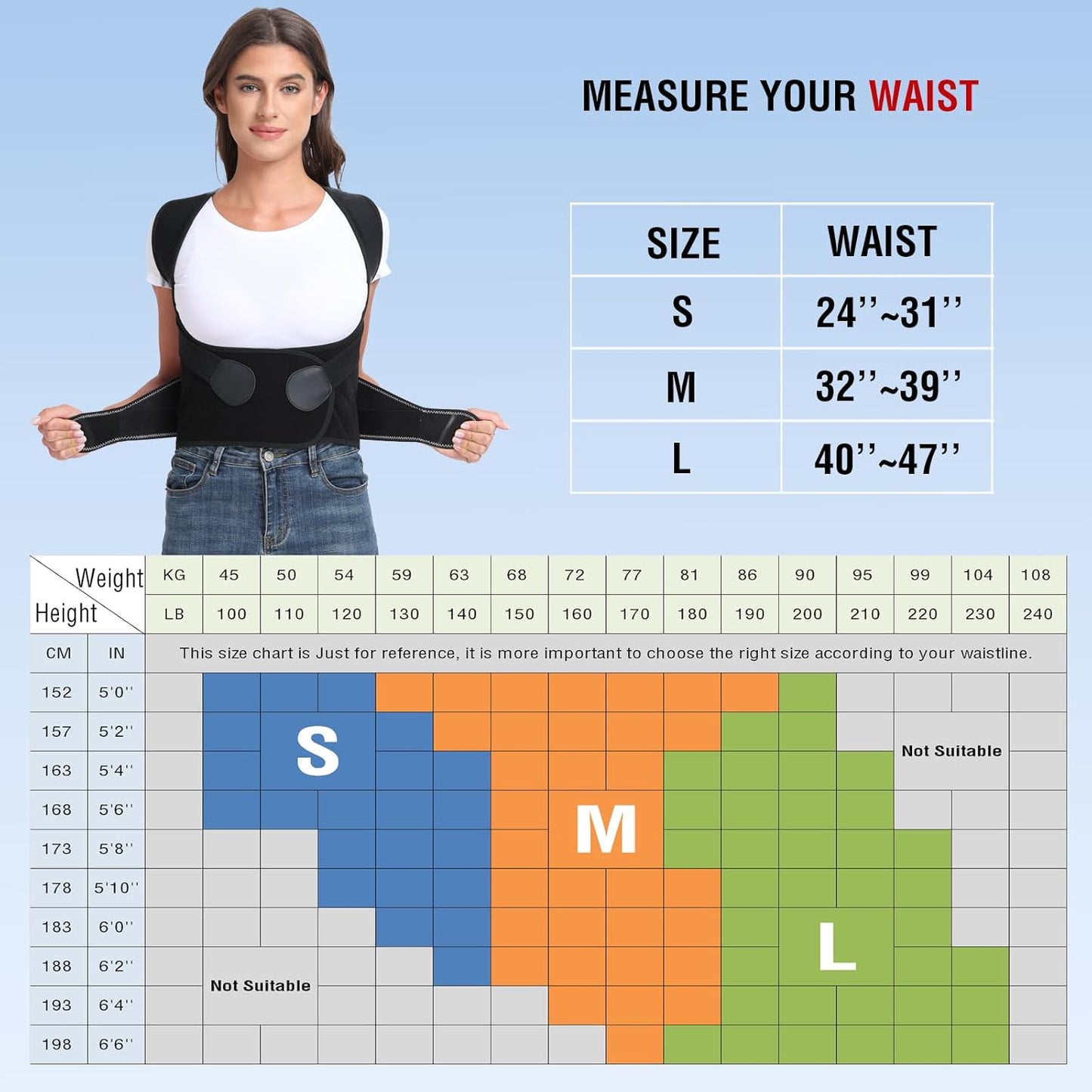 AlignPro™ Posture Corrector Back Support Brace