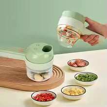 ChopMaster 4 in 1 Portable Electric Vegetable Cutter Set