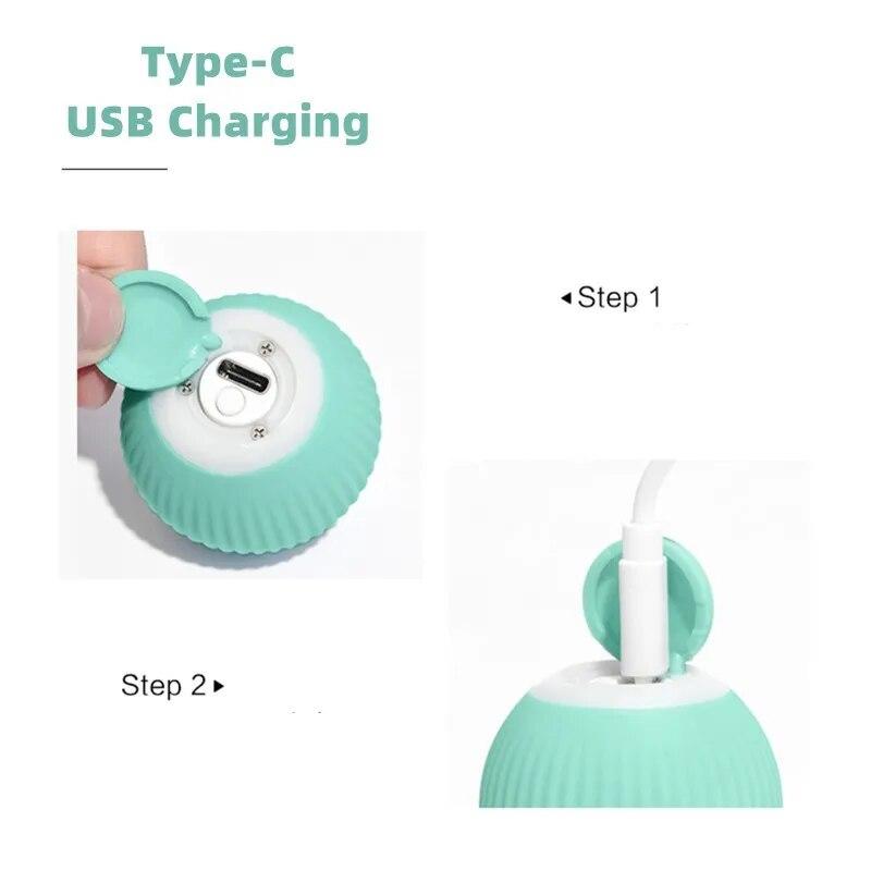 PawSphere™ Smart Interactive LED Cat Ball