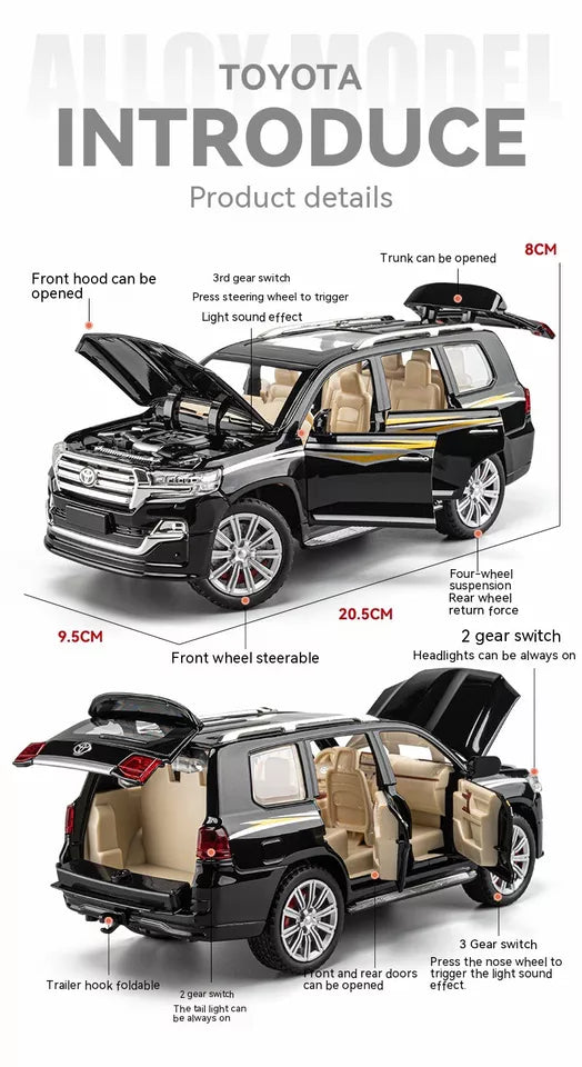 Toyota Land Cruiser |Best Selling 🔥 1:24 Scale Die-Cast