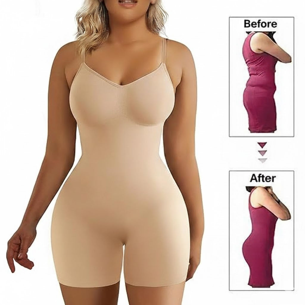 AirSlim™ Women’s Seamless Tummy Control Body Shaper Bodysuit